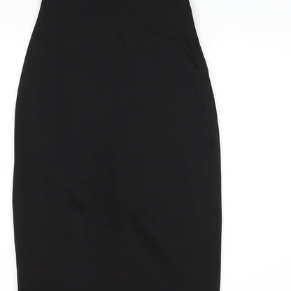 Boohoo Womens Black   Bodycon  Size 8  - Boob Tube