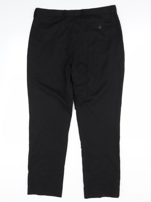 Primark Womens Black   Dress Pants Trousers Size 34 in L29 in