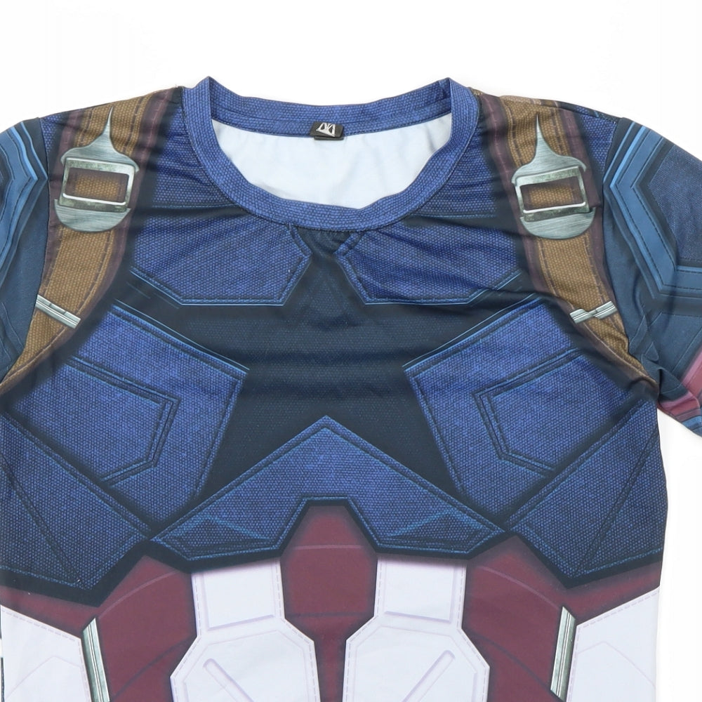 Preworn Mens Multicoloured    T-Shirt Size M