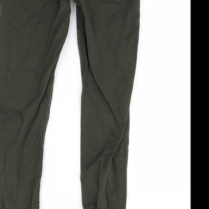 denim&co Womens Green   Skinny Jeans Size 30 in L29 in