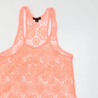 Atmosphere Womens Pink Floral  A-Line  Size L