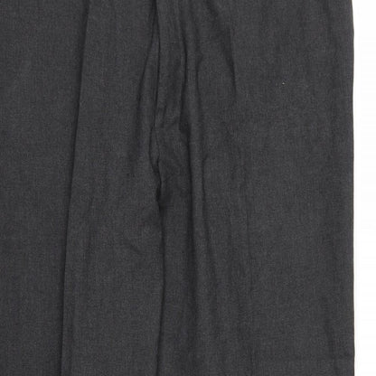 Preworn Mens Grey  Rayon Dress Pants Trousers  L28 in