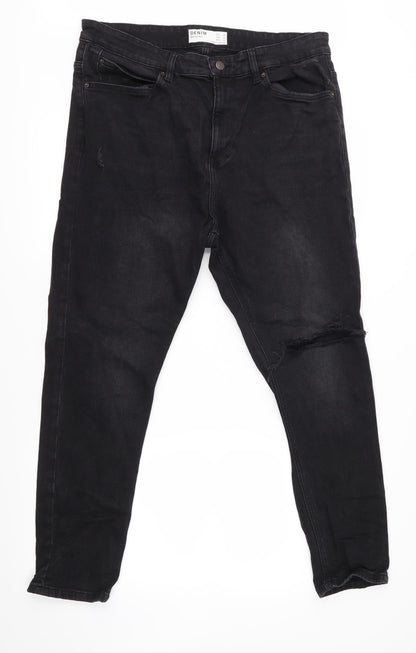 Bershka Womens Black   Skinny Jeans Size 46 L26 in