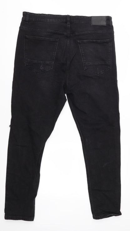 Bershka Womens Black   Skinny Jeans Size 46 L26 in