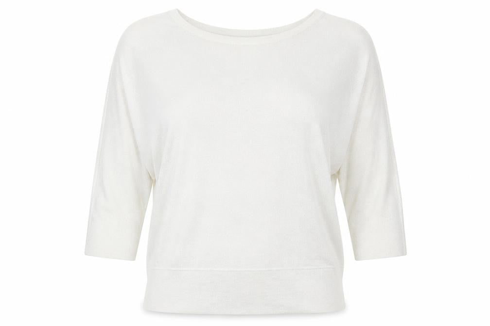 Next Womens Silver   Basic T-Shirt Size 8