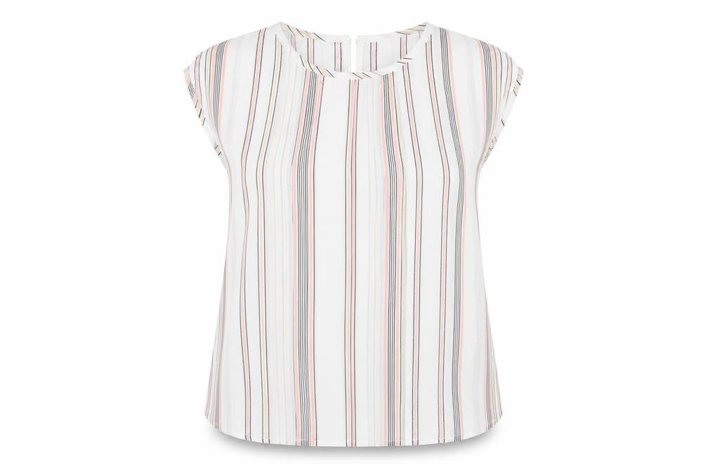 Womens UK Size 14 Primark Silver Basic Blouse