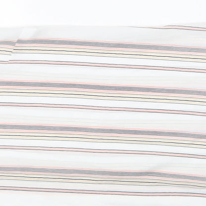 Primark Womens Silver Striped  Basic Blouse Size 14