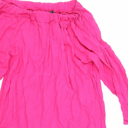 Piano C Womens Pink   Shift  Size L