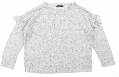 F&F Womens Grey   Pullover Jumper Size 12