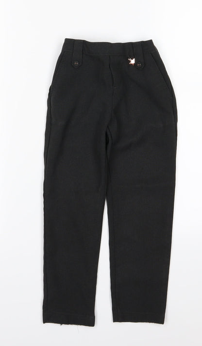 F&F Girls Grey  Rayon Dress Pants Trousers Size 4-5 Years