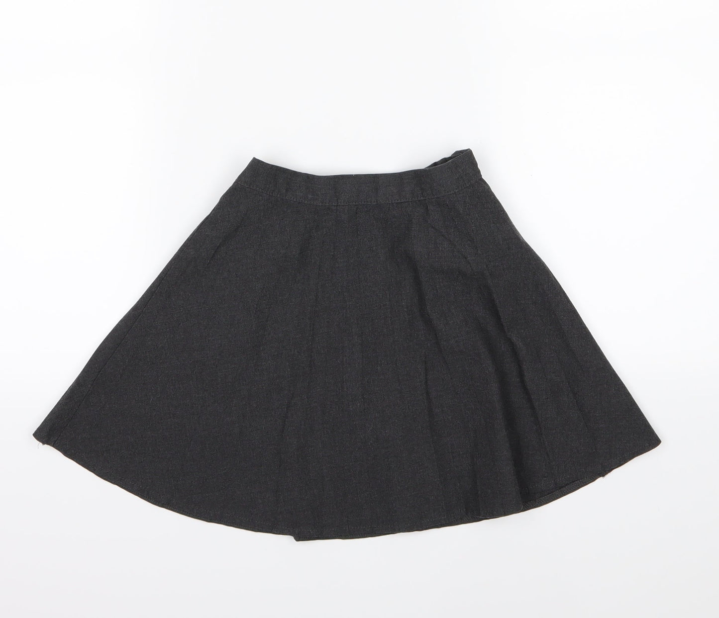 George Girls Grey  Rayon Pleated Skirt Size 4-5 Years