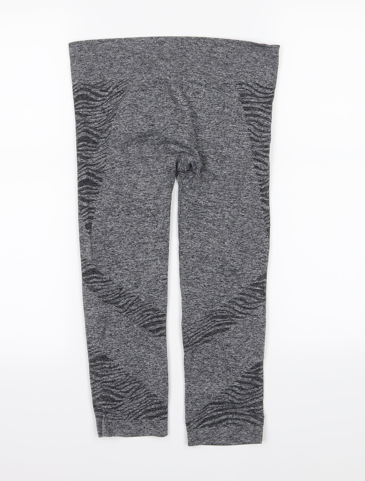 Preworn Womens Grey   Cropped Leggings Size 27 in L20 in