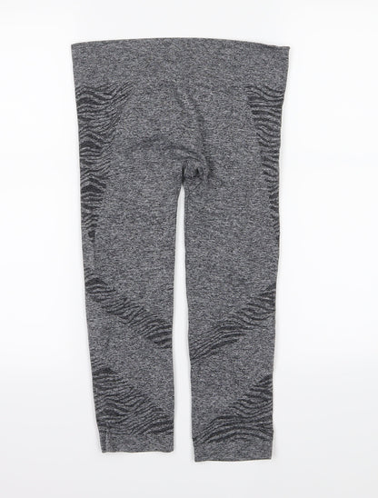 Preworn Womens Grey   Cropped Leggings Size 27 in L20 in