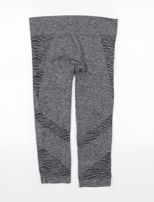 Preworn Womens Grey   Cropped Leggings Size 27 in L20 in