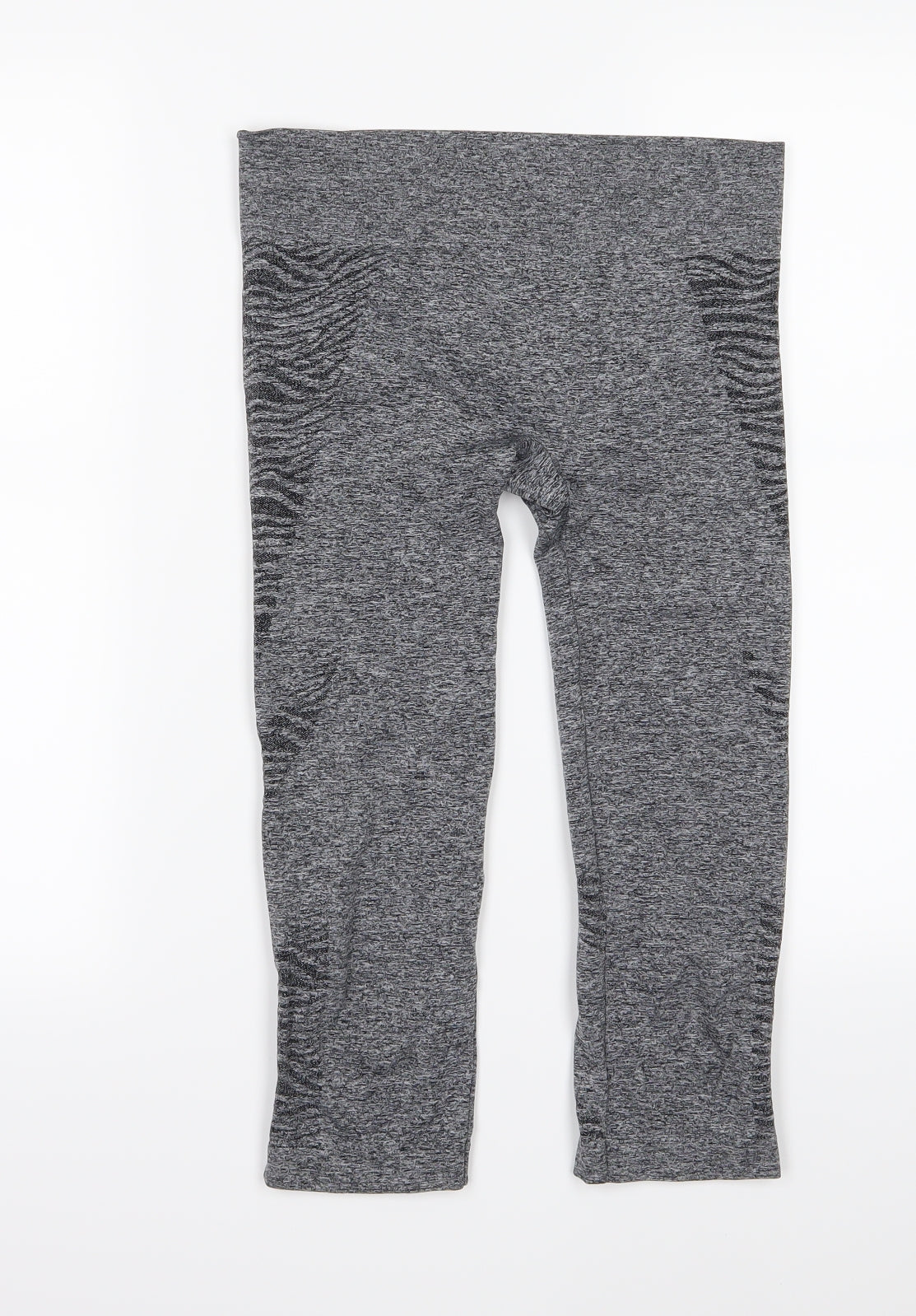 Preworn Womens Grey   Cropped Leggings Size 27 in L20 in