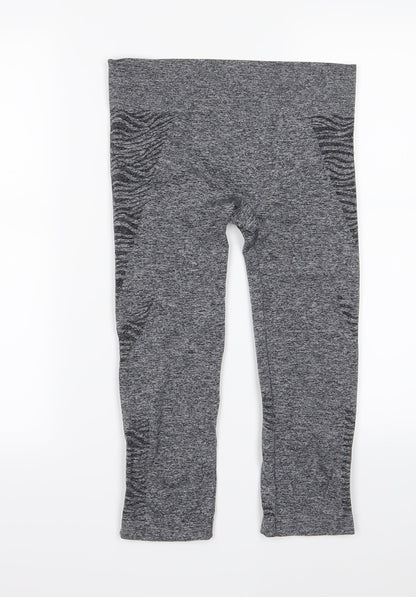 Preworn Womens Grey   Cropped Leggings Size 27 in L20 in
