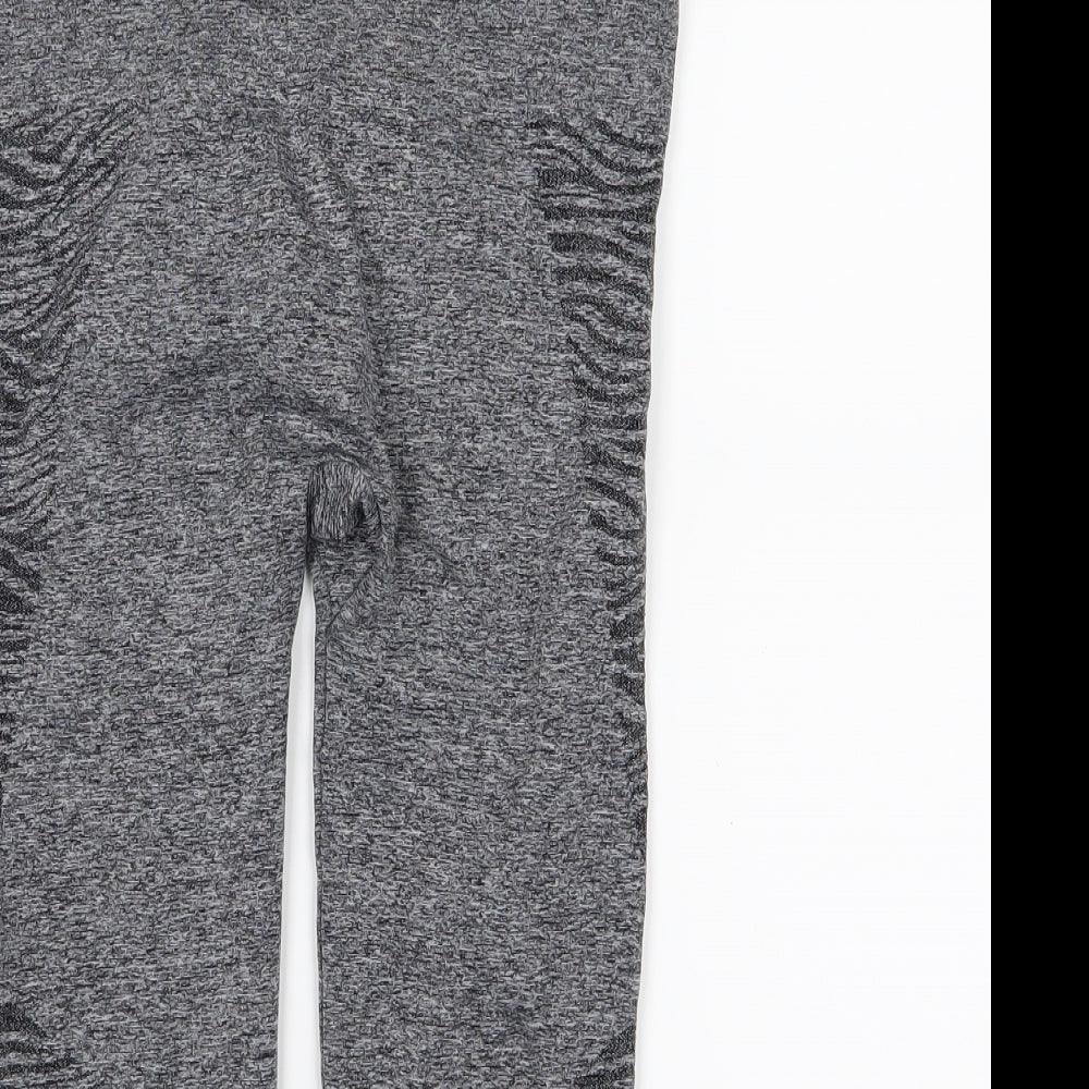 Preworn Womens Grey   Cropped Leggings Size 27 in L20 in