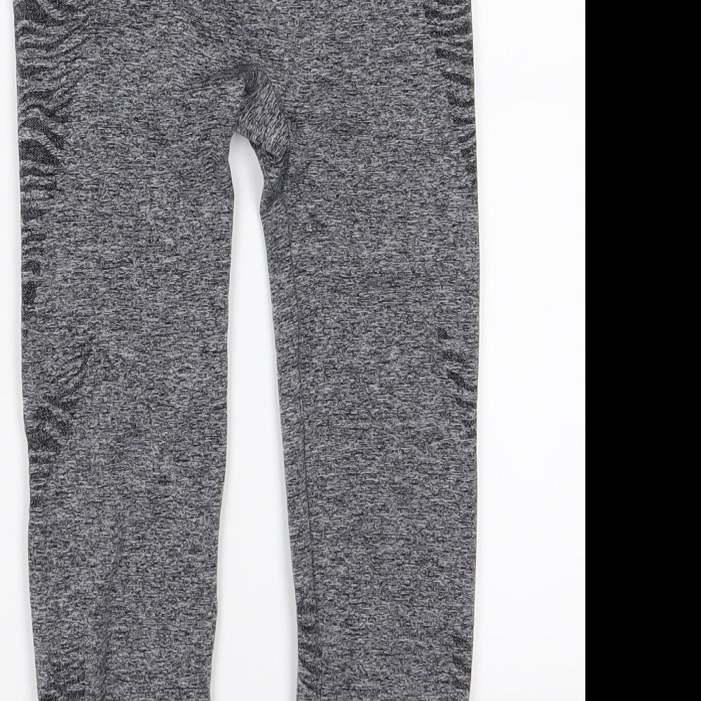 Preworn Womens Grey   Cropped Leggings Size 27 in L20 in