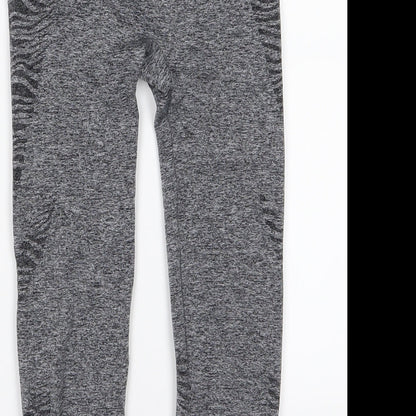 Preworn Womens Grey   Cropped Leggings Size 27 in L20 in
