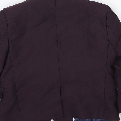 St Chiman Boys Purple   Jacket  Size 2 Years