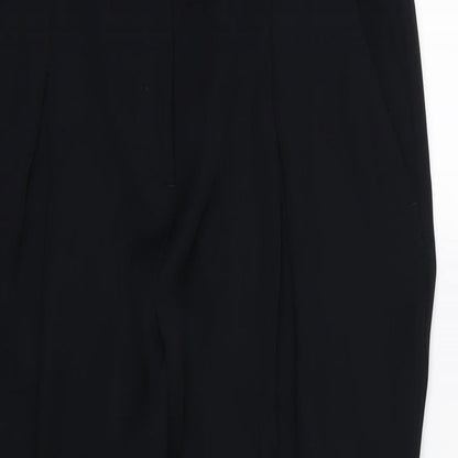 Womens UK Size 12 Marks and Spencer Regular Fit  Black Trousers