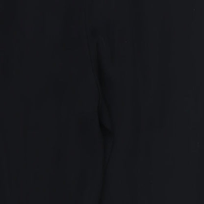 Womens UK Size 12 Marks and Spencer Regular Fit  Black Trousers