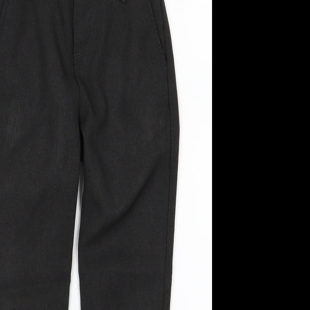 F&F Girls Grey  Rayon Dress Pants Trousers Size 4-5 Years