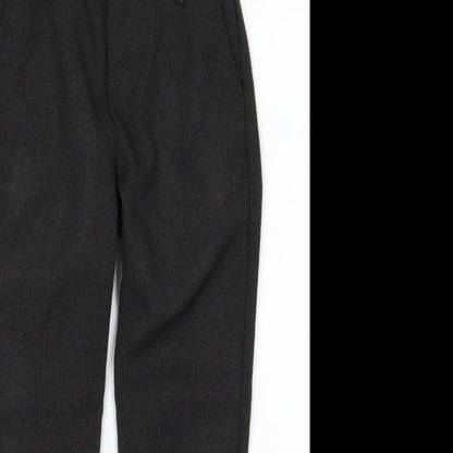 F&F Girls Grey  Rayon Dress Pants Trousers Size 4-5 Years