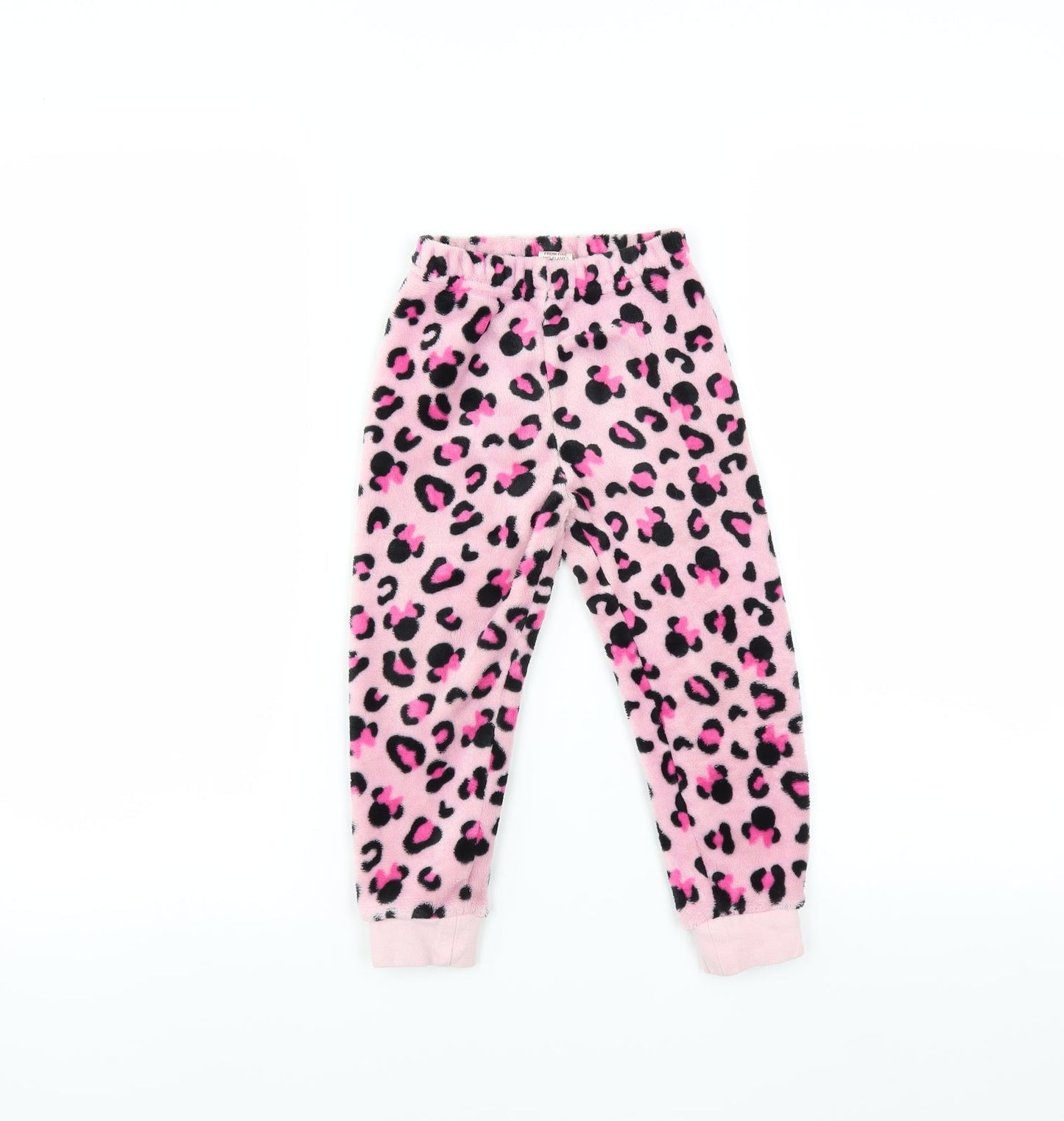 Disney Girls Pink Solid   Pyjama Pants Size 4 Years  - MINNIE MOUSE