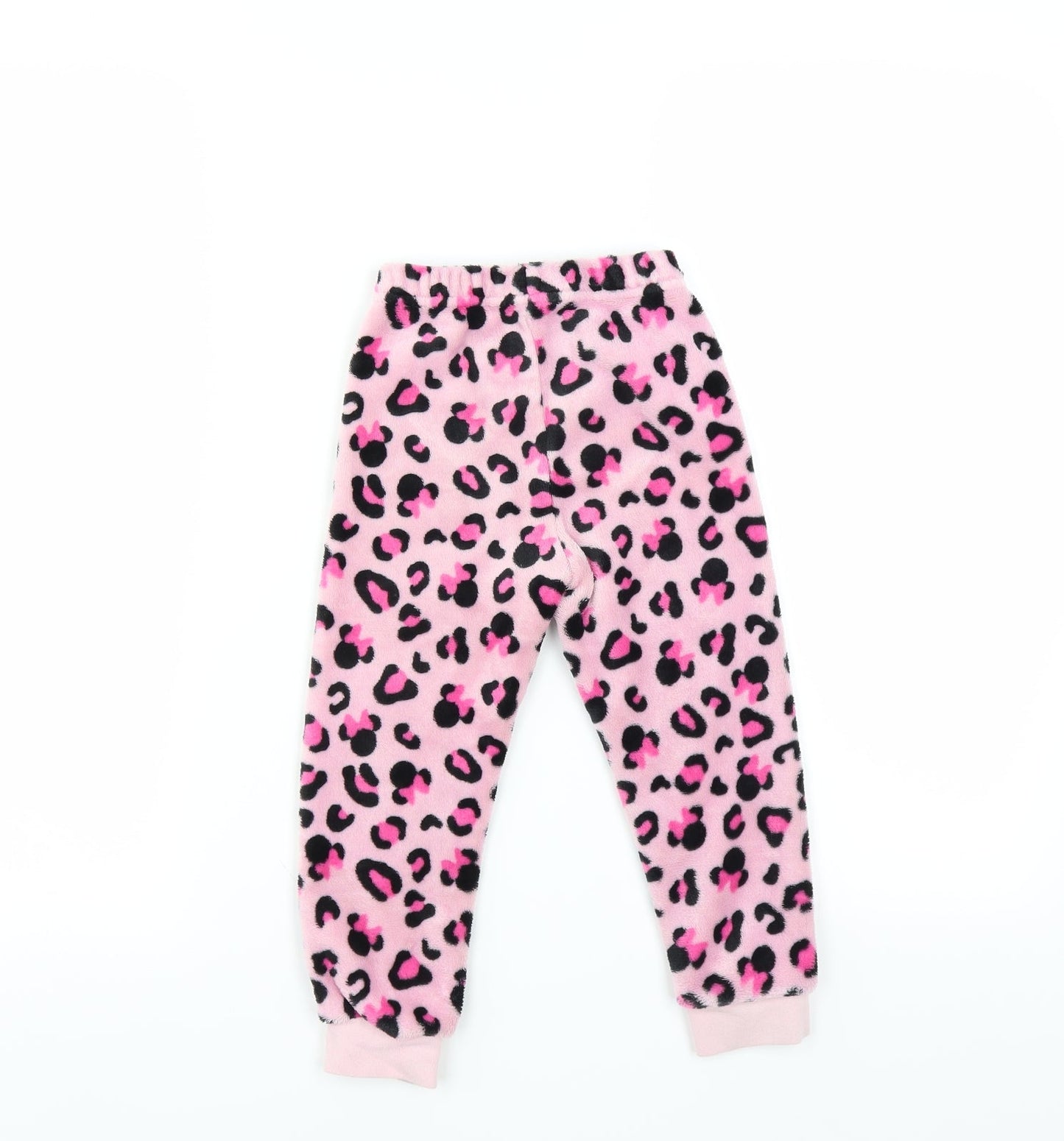 Disney Girls Pink Solid   Pyjama Pants Size 4 Years  - MINNIE MOUSE