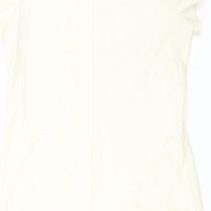 Dorothy Perkins Womens Ivory   T-Shirt Dress  Size 12