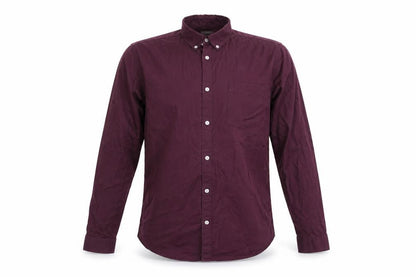 Mens UK Size L River Island Purple  Button-Up Long Sleeve Casual Shirt