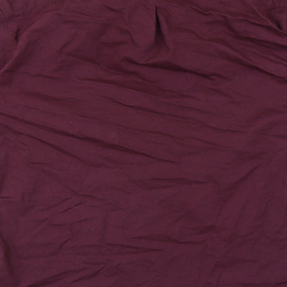 Mens UK Size L River Island Purple  Button-Up Long Sleeve Casual Shirt