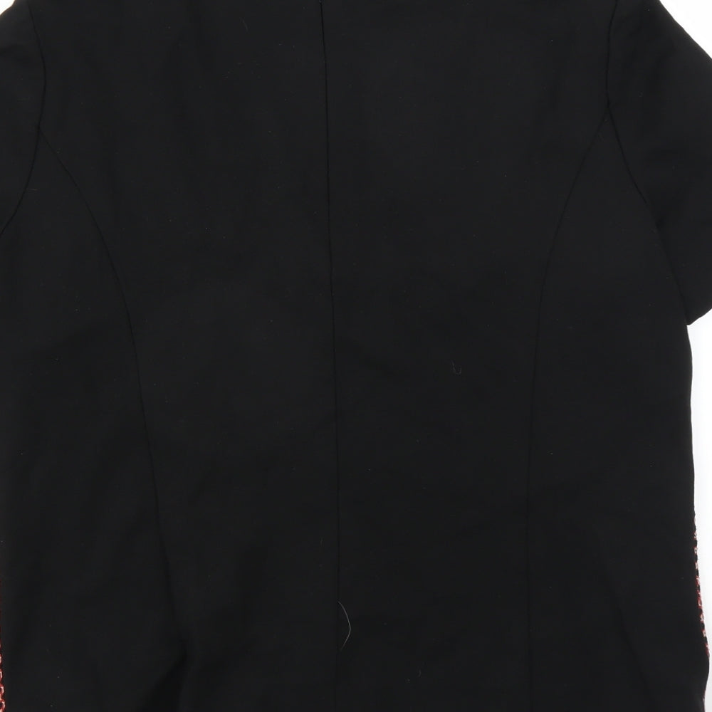Womens UK Size 12 Marks and Spencer Black Basic Blouse