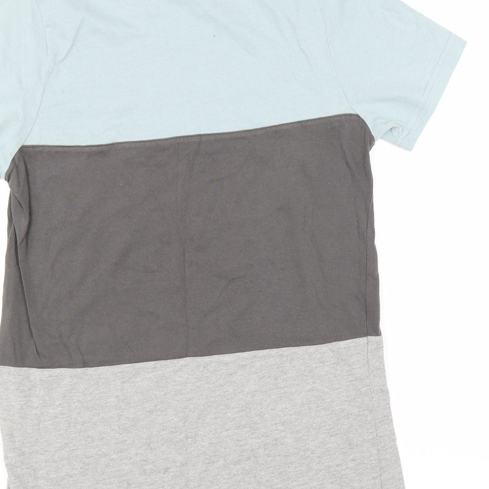 Mens UK Size S Boohoo Man Grey  T-Shirt