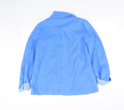 Womens UK Size S Anne De Lancay Blue Jacket