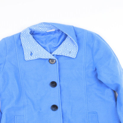 Womens UK Size S Anne De Lancay Blue Jacket