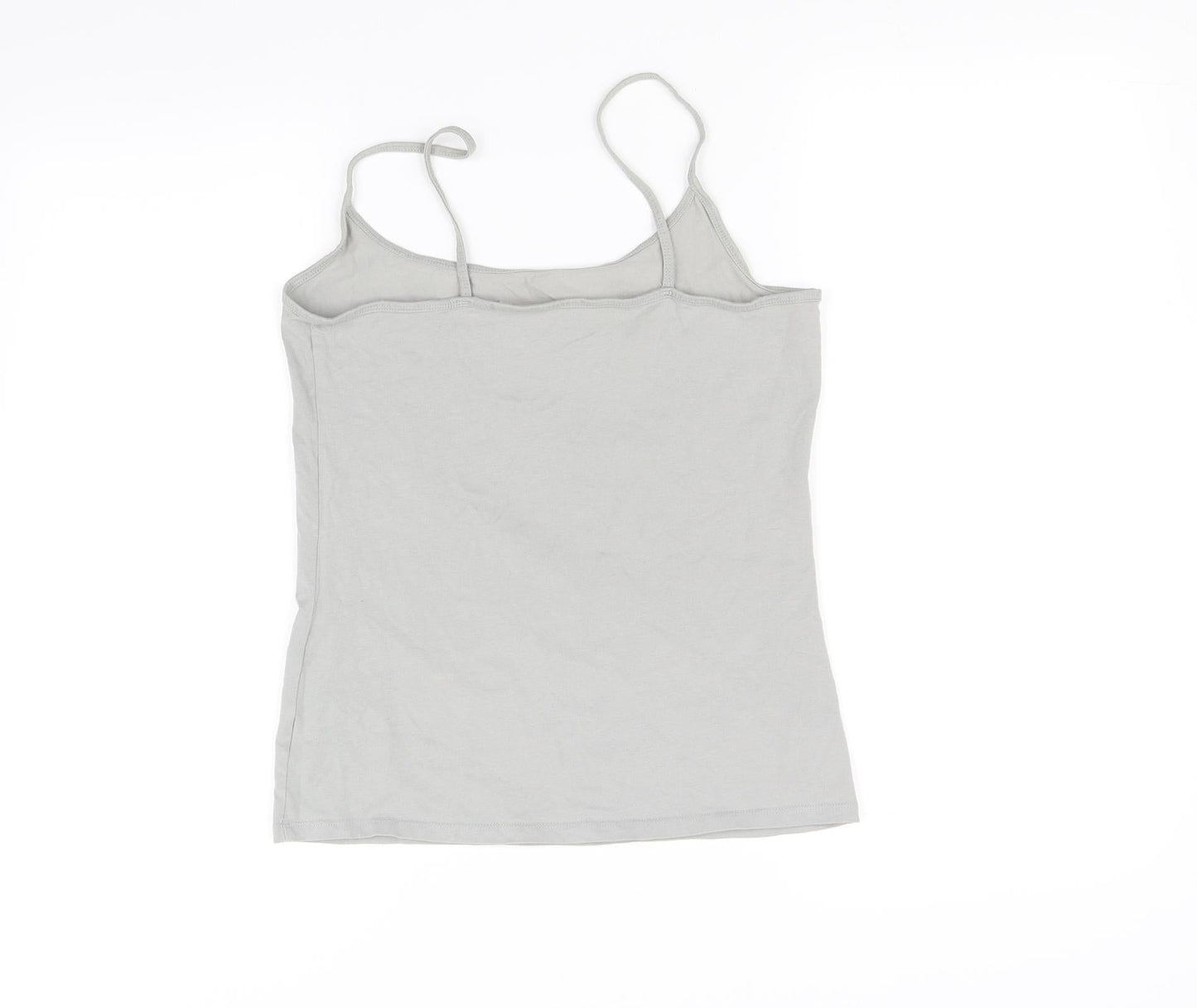 Womens UK Size 12 NEXT Grey Basic Tank