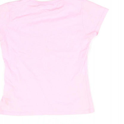 Fortnite Girls Pink   Basic T-Shirt Size S