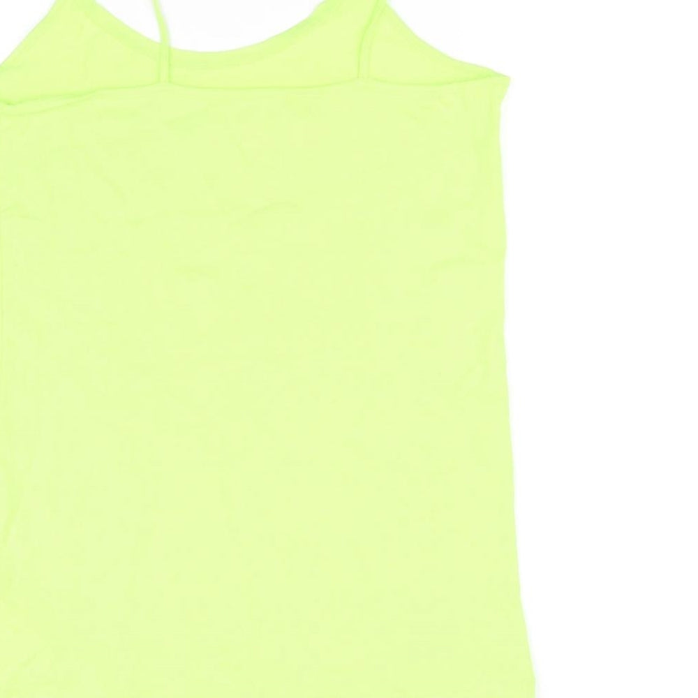 Peacocks Womens Green   Basic Tank Size 14