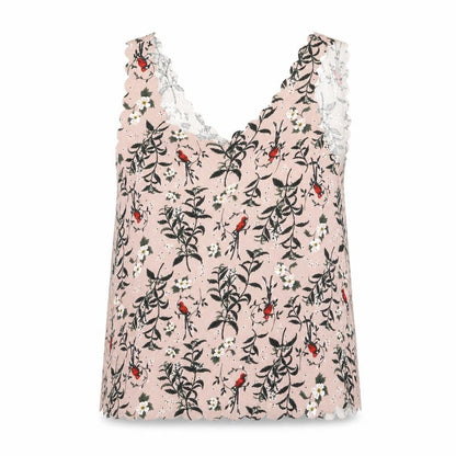Womens UK Size XS Divided Pink Basic Blouse