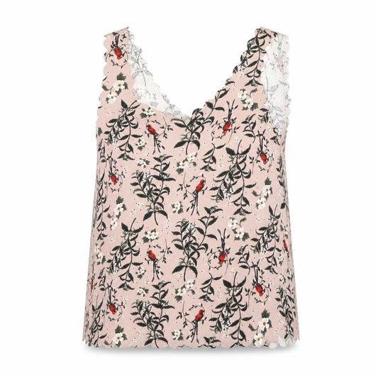 Womens UK Size XS Divided Pink Basic Blouse