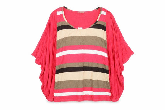 Womens UK Size 14 Soon Red Basic T-Shirt