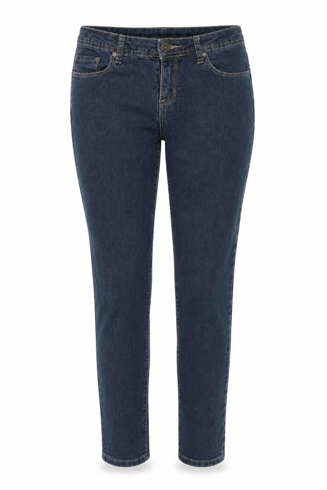 Denim & Co. Womens Blue   Straight Jeans Size 8 L29 in