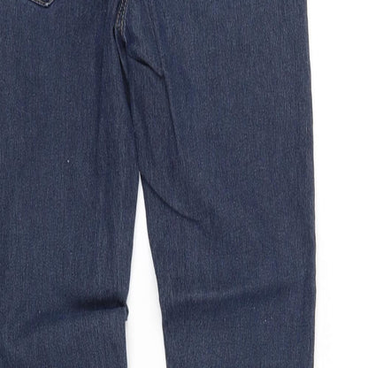 Womens UK Size 8 deniem co Regular Fit Straight Blue Jeans