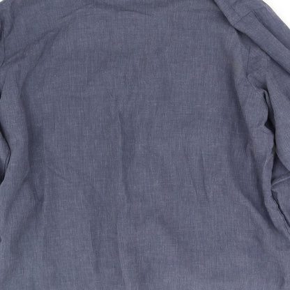 Cargo Bay Mens Grey    Button-Up Size XL