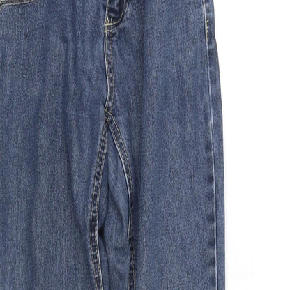 Womens UK Size 8 deniem co Regular Fit  Blue Trousers