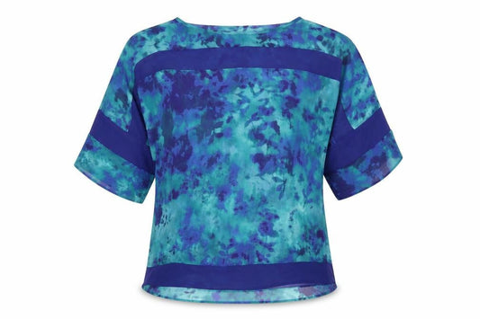 Womens UK Size 10 Per Una Blue Basic Blouse