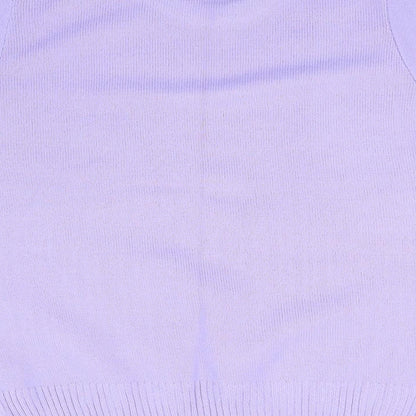 CHIC Womens Purple   Pullover Jumper Size M
