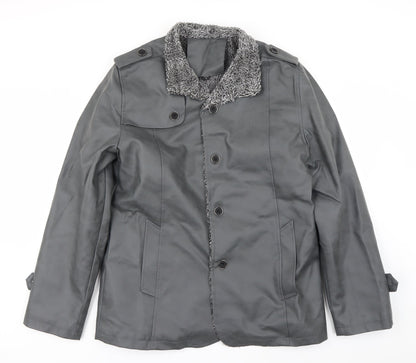 Womens UK Size L Preworn Grey Jacket